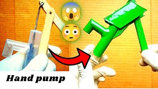 Water Pump Once Human  | Hand pump | Science Project | DIY |