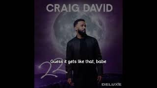 Craig David - Gets Like That (Lyrics Video)