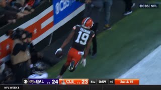 Winston To Tillman For The Late Game Lead TD - RAVENS vs BROWNS - 2024-25 NFL SEASON WEEK 8