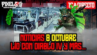 PIXELS | 8 de octubre de 2024 | Curiosidades de la industria y lanzamiento Diablo IV