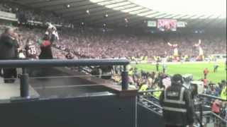 Hibernian-Hearts 1-5. Scottish Cup final 2012