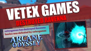 VetexGames has destroyed Ravenna in Roblox, Arcane odyssey