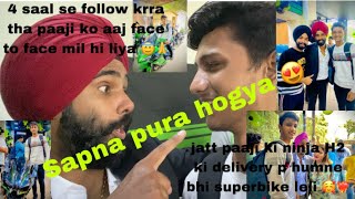 Jatt Prabhjot ki Ninja H2 Ki Delivery Pe Humne Bhi Superbike Leli 😍❤️‍🔥| Sapna pura hogya |