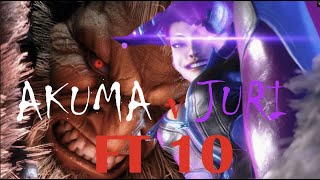 AKUMA vs JURI - First to 10