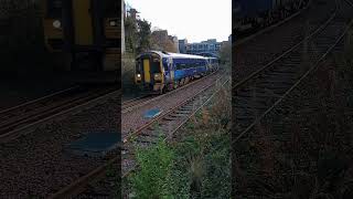 2 tone! 158717 working 2B23 from Montrose to Inverurie #shorts #train #class158 #subscribe.