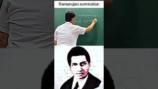 Ramanujan summation #shorts  #math