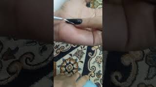 easy nail art by As#shots #youtube #subscribe