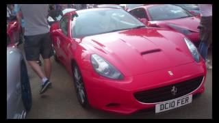 70 Years of Ferrari at Belvoir Castle F40 Enzo Laferrari Aperta