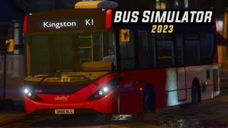 Bus Simulator 2023 GamePlay (Professional Driving)