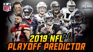 2019 NFL Playoff Predictions w/ 3 Super Bowl LII Scenarios