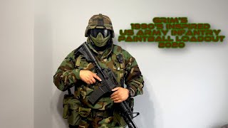 Grim's 1990's Inspired US Army Infantry Woodland Paintball Loadout 2020