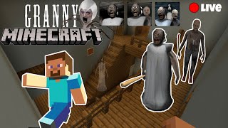 GRANNY 1-2-3 IN MINECRAFT GAMEPLAY