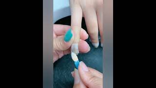 Simple and Easy nailart tutorial trick | yellow and glitter nailart designs #shorts#nailart