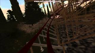 Cowt POV Script Hybrid Coaster (RMC Wooden Coaster) Nolimits coaster  2