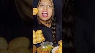 EXTREMELY SPICY PANI PURI EATING CHALLENGE | GOLGAPPA ASMR #puchka #shortvideo#shorts #viral#mukbang