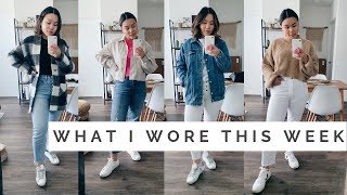 WHAT I WORE THIS WEEK || Casual Spring Outfits