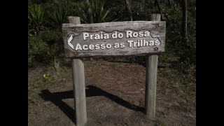 Trilha partindo da Praia Vermelha até a Praia dp Rosa   Garopaba