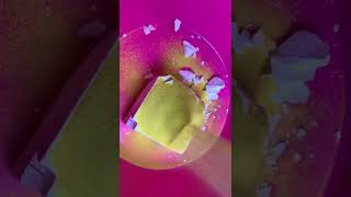 ASMR YELLOW SAND POUR OVER GYM CHALK 💛