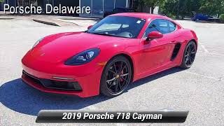 Certified 2019 Porsche 718 Cayman Gts, Newark, DE R1986A