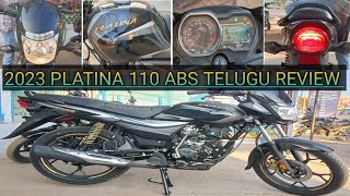 2023 All New Bajaj Platina 110 ABS Telugu Review.#PlatinaABS#2023PlatinaABS#2023Platina110ABS#110ABS