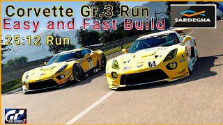 GT7 Sardegna 800 Corvette Gr.3 Walkthrough Build V 1.50