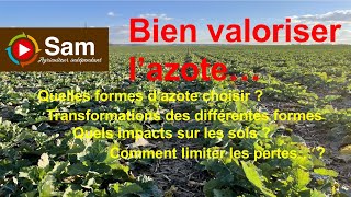 Comment bien valoriser l'azote ?