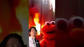 Elmo starts a wild fire