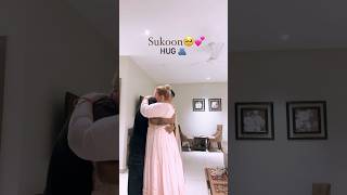 Sukoon | hug | long distance relationship | new video | #shortsvideo