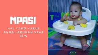 MPASI Bayi 6 bulan - Hal yang harus anda lakukan saat BLW - Baby Led Weaning - Baby Food - PART 2