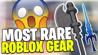 The Most *RARE* Roblox Gear you can Collect!