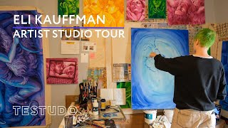 Painter Eli Kauffman's Monumental Moments | Testudo Studio Spotlight