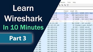 Learn Wireshark in 10 minutes Part 3  - Wireshark Tutorial (TLS Handshake)