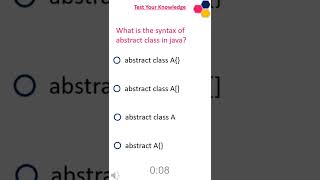 syntax of abstract class