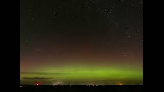 Aurora TimeLapse 10 07 2024 Northumberland UK