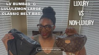 BATTLE OF THE BUMBAGS: LV BUMBAG VS LULULEMON LARGE BELT BAG