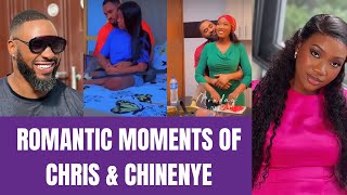 Sweet moments between Chris Okagbue and Chinenye Nnebe.#chrisokagbue #chinenyennebe