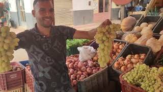 زيارة الى الصديق ميلود يملك محل تجاري في بيع الخضر والفواكه في مدينة العروي