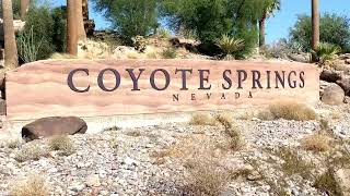 Coyote Springs Nevada USA.