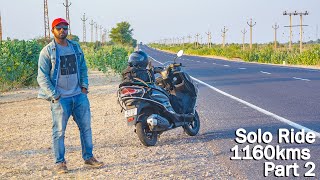 Mumbai to Jaisalmer on Suzuki Burgman Street 125cc Solo Long Ride to Rajasthan (1160 kms) Part 2