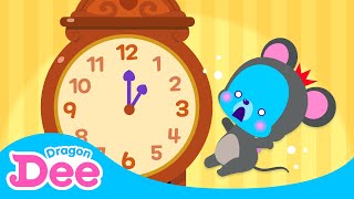 Hickory Dickory Dock (Bella Family Ver.)🐭🧀| 2022 Mother Goose Nursery Rhymes | Dragon Dee  Kid Songs