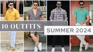 10 Latest Summer Outfit Ideas For Men 2024 | Men's Fashion