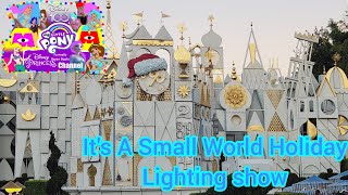 Disneyland Christmas (2023) It's A Small World Holiday Lighting Show