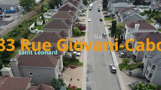 New Listing - 8983 Rue Giovani Caboto Saint Léonard