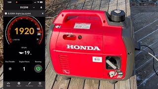 Honda EU2200i Generator  Rough idle and surging FIXED!