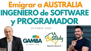 Emigrar a Australia como Programador - Ingeniero de SOFTWARE (con Andres Sayago de AuStudy)