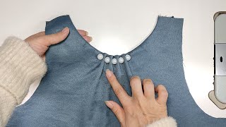 🛑Believe me! You can sew this collar design in just 4 minutes without knowing how to sew