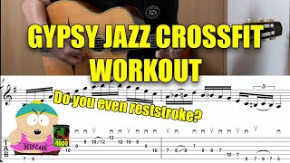 Monster Gypsy Jazz Guitar Lick - Jimmy Rosenberg (Transcriptions)