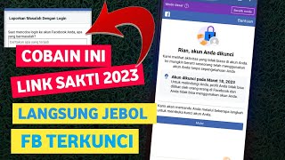 Cara buka fb sesi terkunci terbaru dengan link sakti 2023