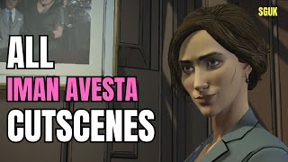 ALL IMAN AVESTA Cutscenes in Batman: The Enemy Within Episode 1 | Emily O'Brien