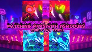 Matching Asmodeus pfps #helluvaboss